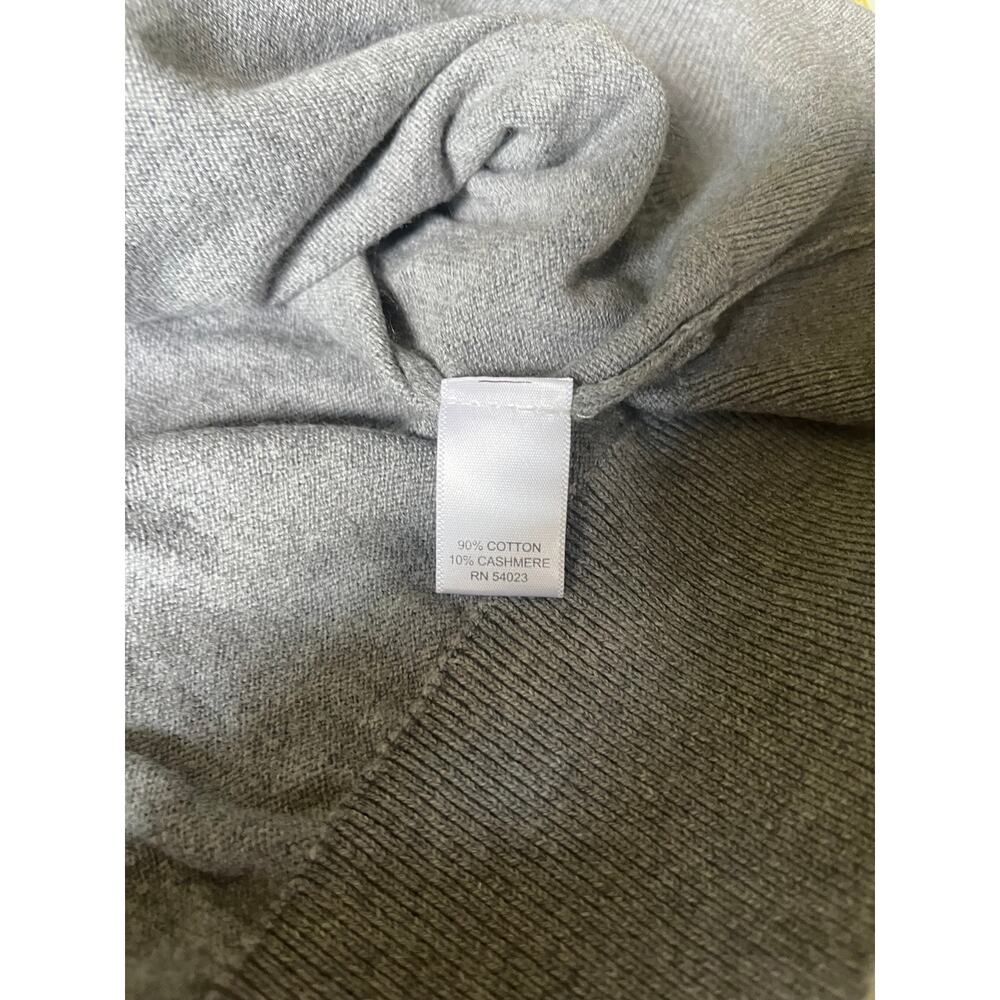 Banana Republic Gray Cotton & Cashmere Sweater - Picture 4 of 5
